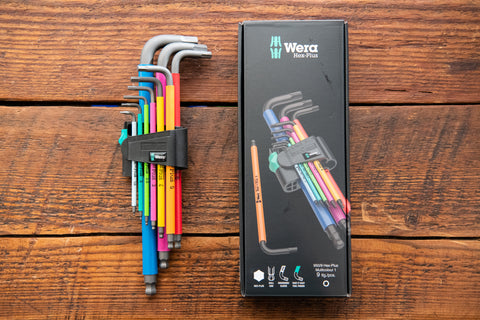 Wera Hex Wrench Set - Metric, Multicolor