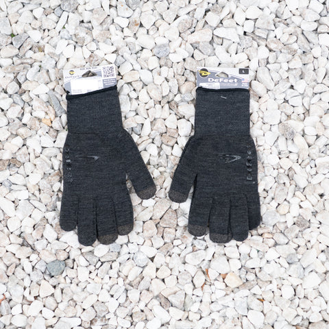 DeFeet Duraglove ET Wool Glove: Charcoal